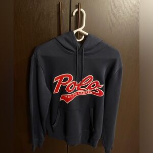 Polo by Ralph Lauren Men's Hoodie in Navy and Red